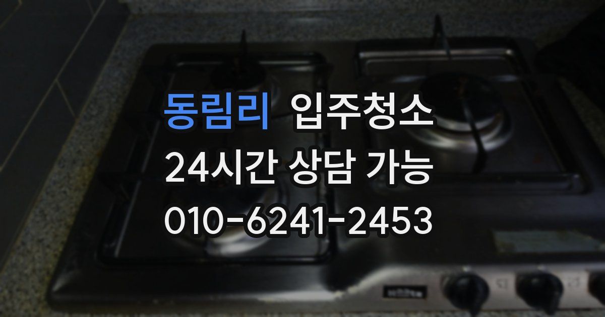 동림리 입주청소