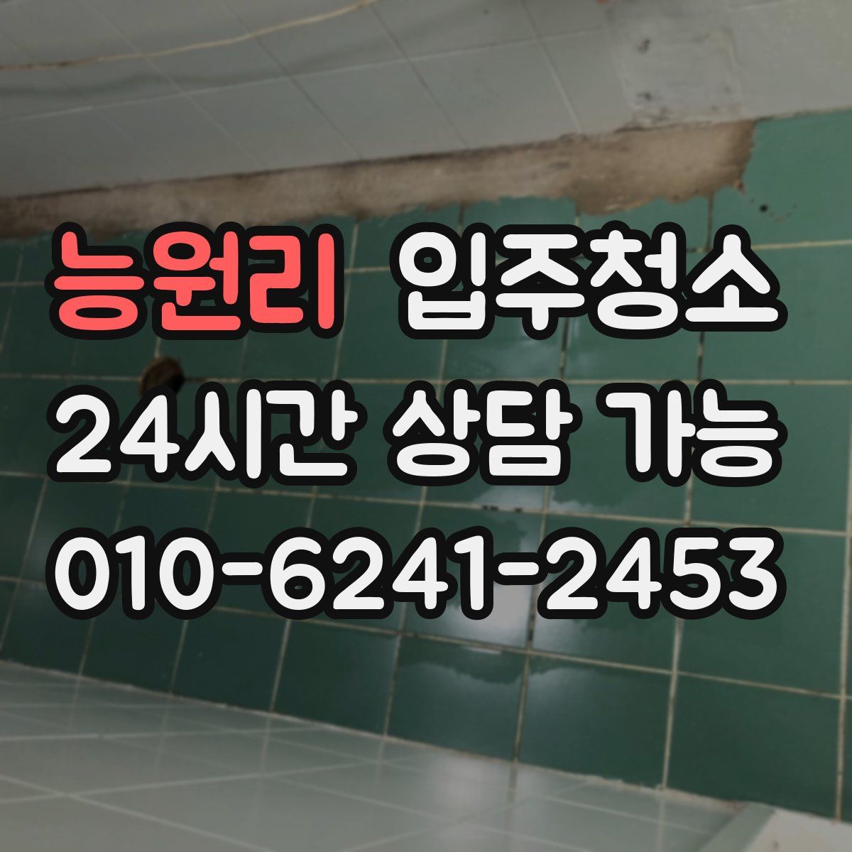 능원리 원룸청소