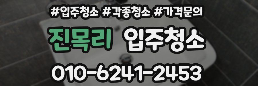 진목리 이사청소