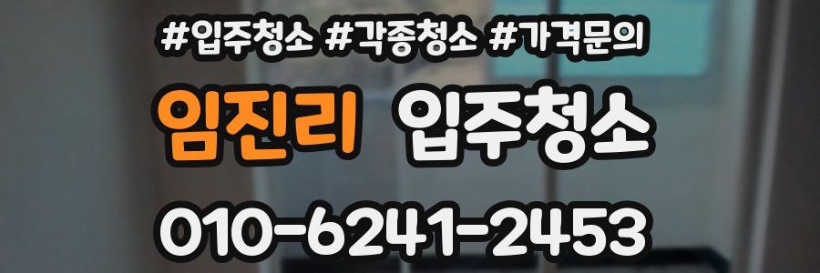 임진리 이사청소