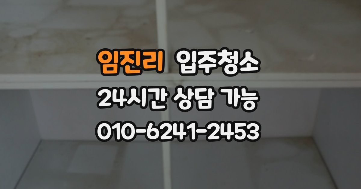 임진리 입주청소