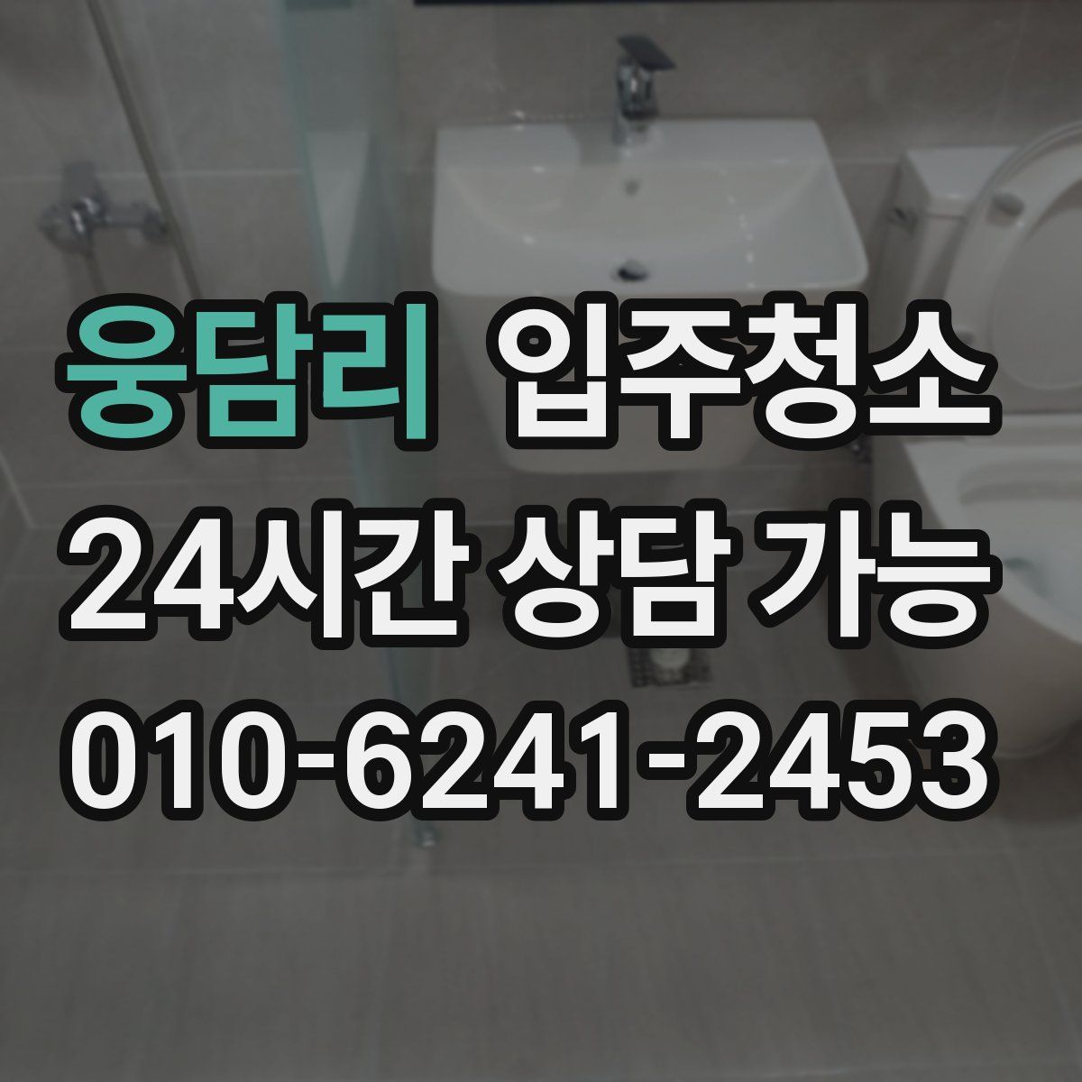 웅담리 원룸청소