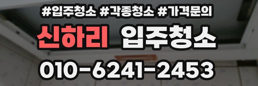 신하리 이사청소