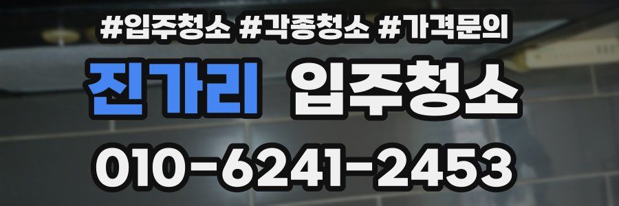 진가리 이사청소