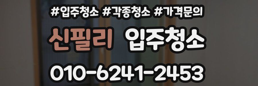 신필리 이사청소