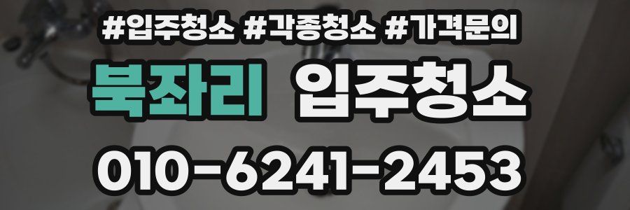 북좌리 이사청소