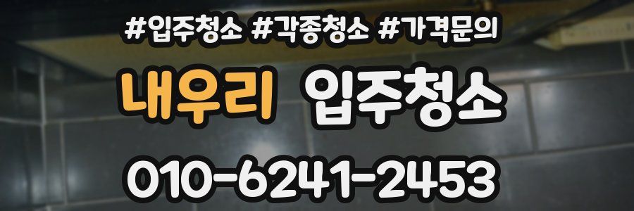 내우리 이사청소