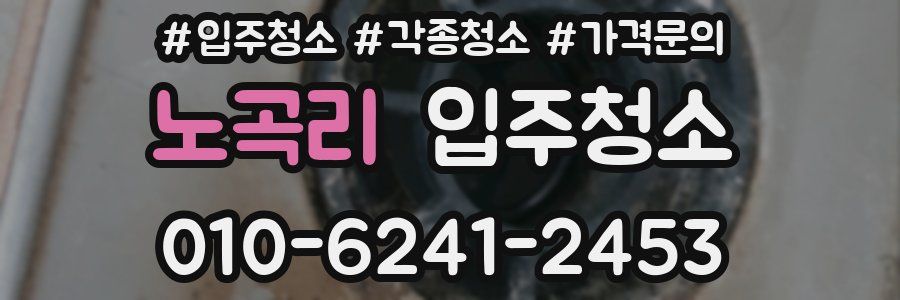 노곡리 이사청소