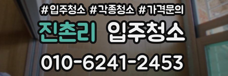 진촌리 이사청소