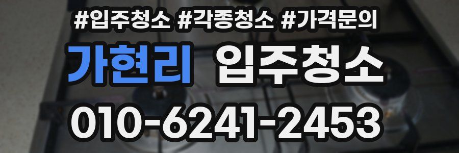 가현리 이사청소