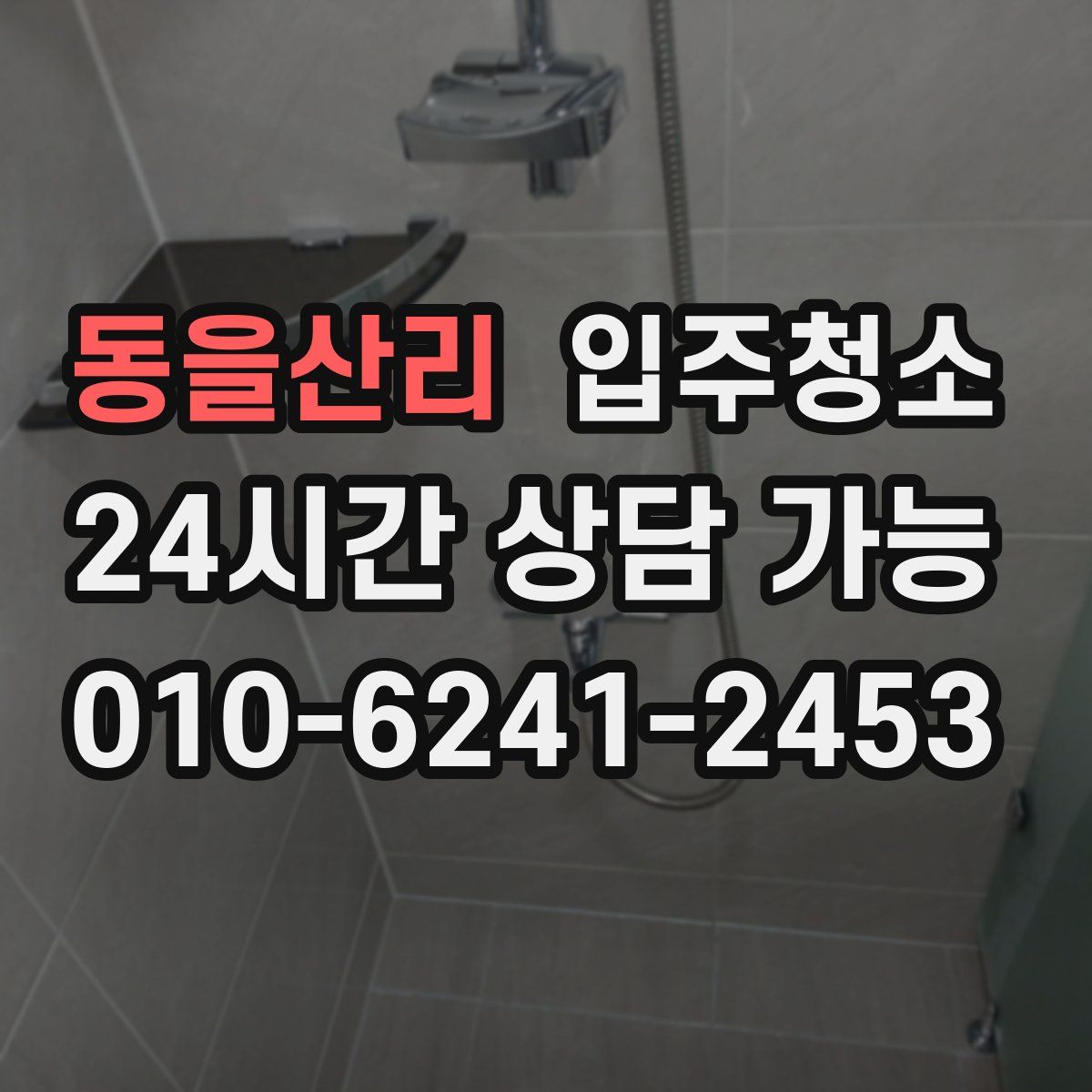 동을산리 원룸청소