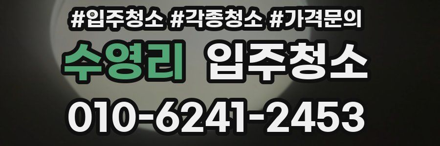 수영리 이사청소