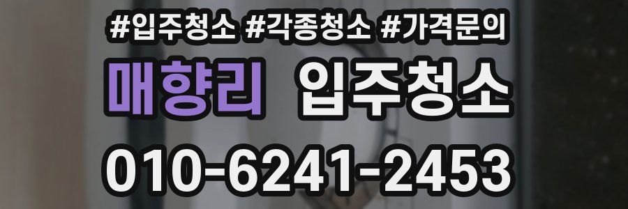 매향리 이사청소