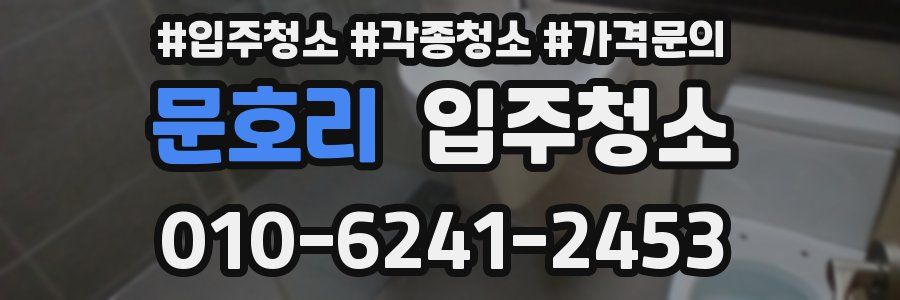 문호리 이사청소