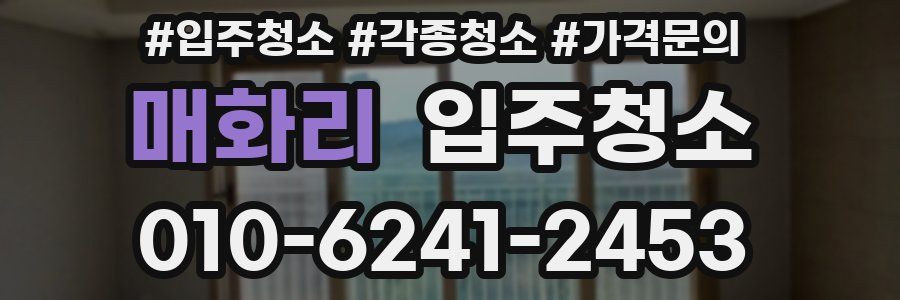 매화리 이사청소