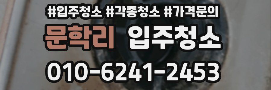 문학리 이사청소