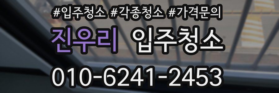 진우리 이사청소