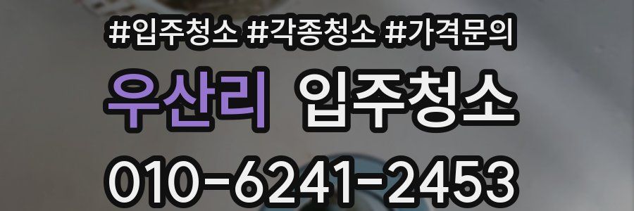 우산리 이사청소