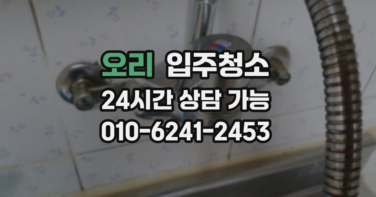 오리 입주청소