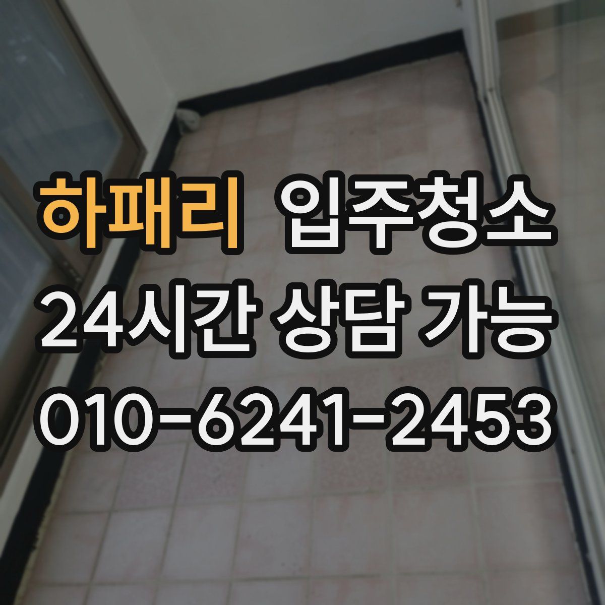 하패리 원룸청소