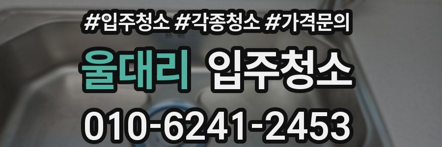 울대리 이사청소