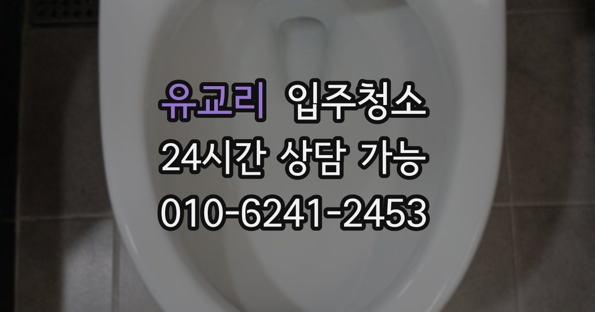 유교리 입주청소