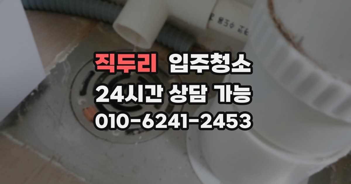 직두리 입주청소