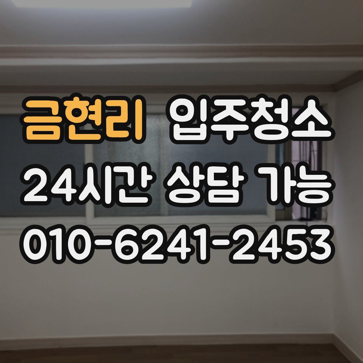 금현리 원룸청소