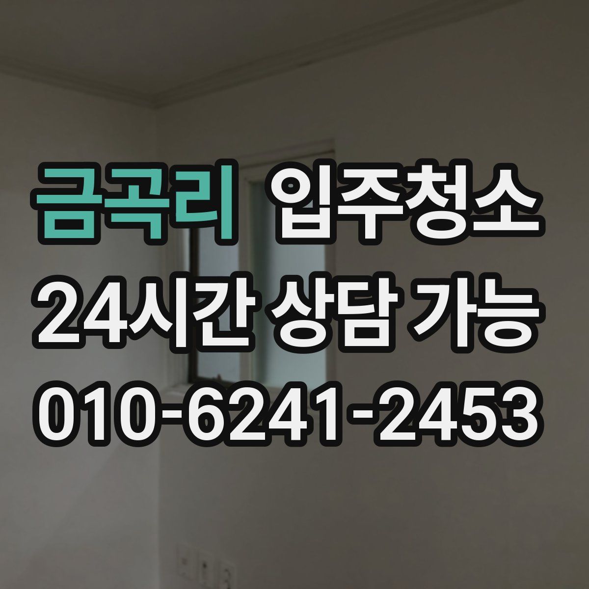 금곡리 원룸청소