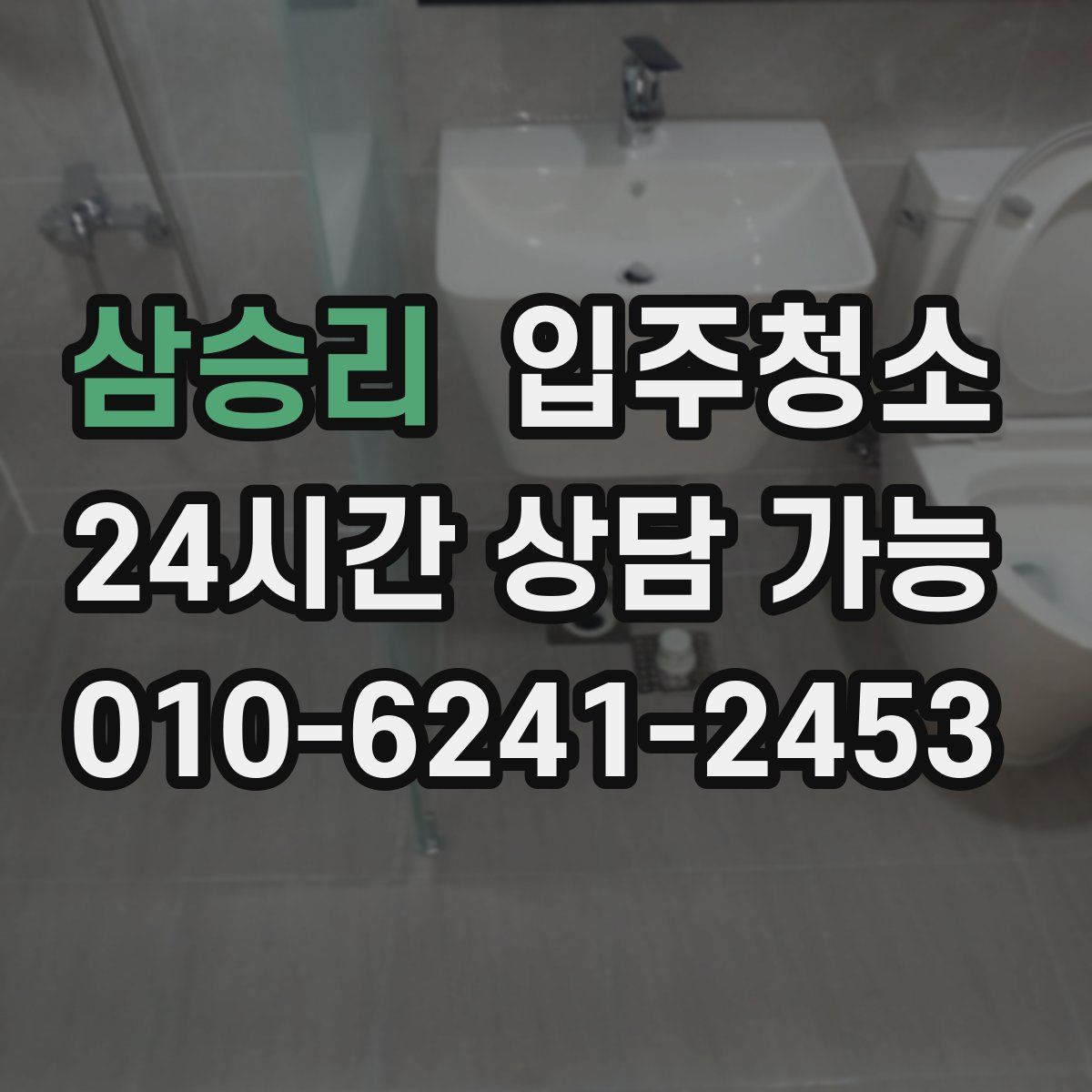 삼승리 원룸청소