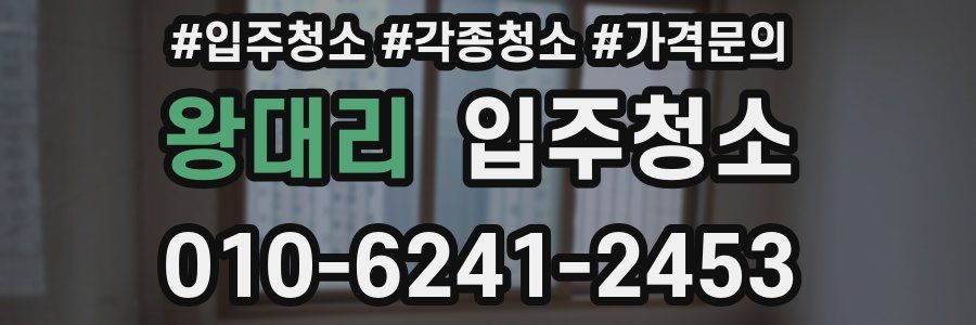 왕대리 이사청소