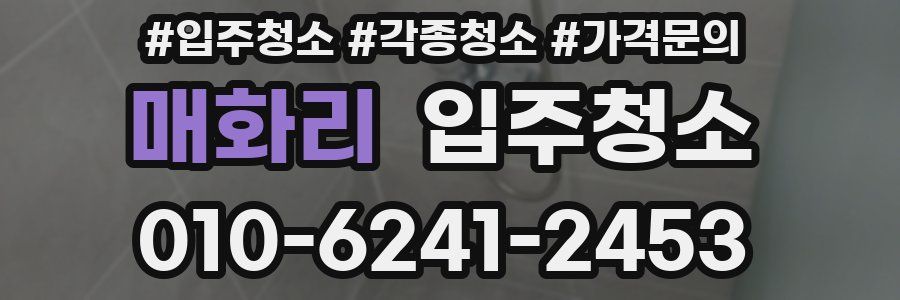 매화리 이사청소