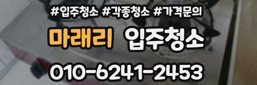 마래리 이사청소