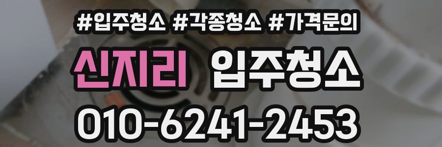 신지리 이사청소