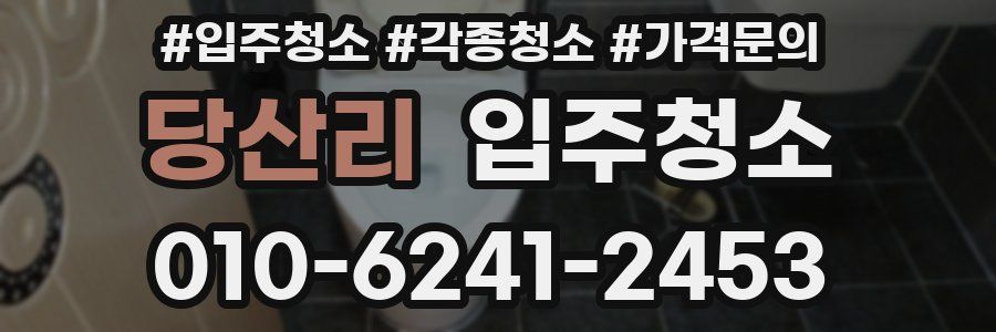 당산리 이사청소
