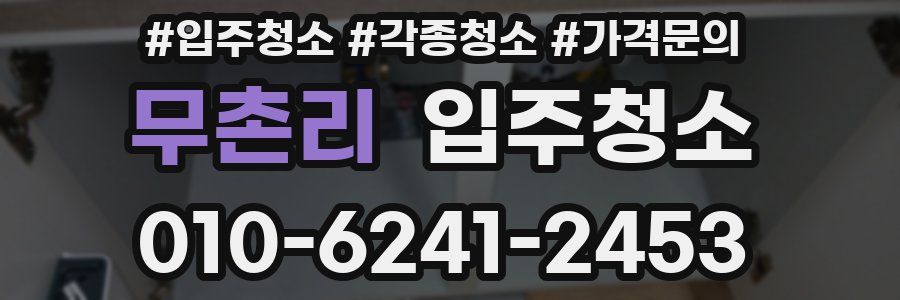 무촌리 이사청소