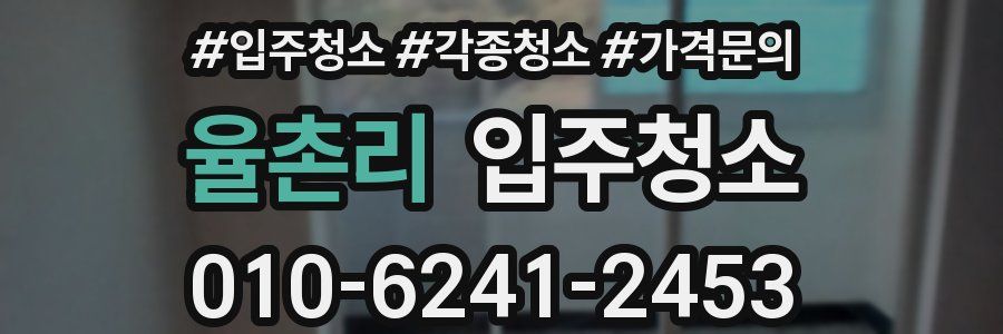 율촌리 이사청소