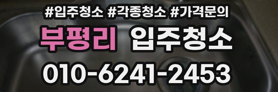 부평리 이사청소