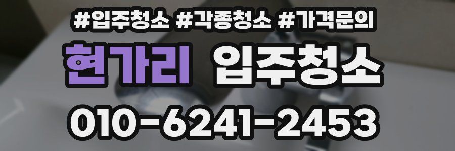 현가리 이사청소