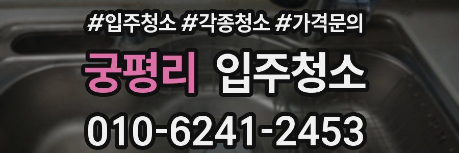 궁평리 이사청소