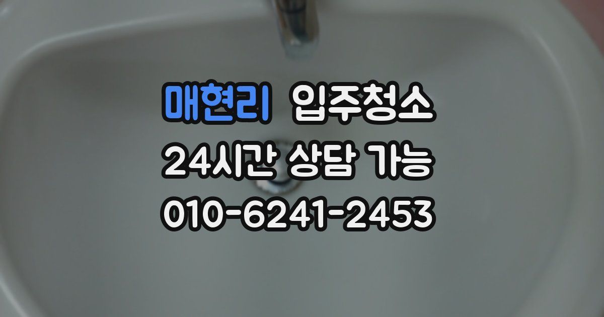 매현리 입주청소