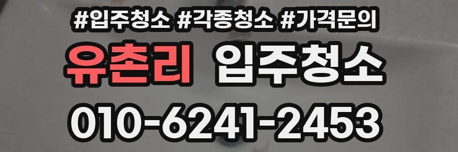 유촌리 이사청소