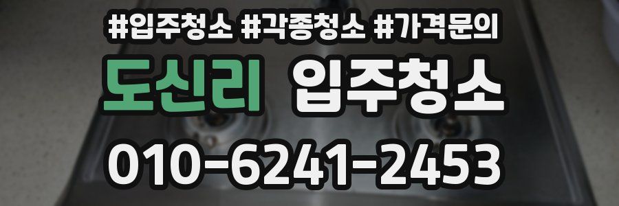 도신리 이사청소