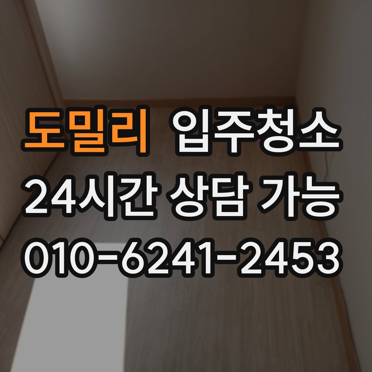 도밀리 원룸청소