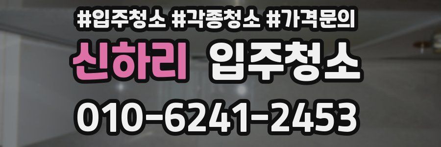 신하리 이사청소