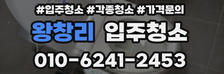 왕창리 이사청소