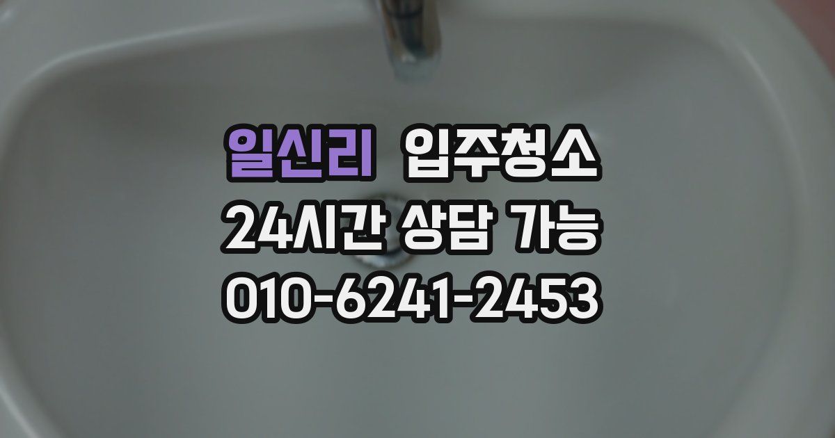 일신리 입주청소