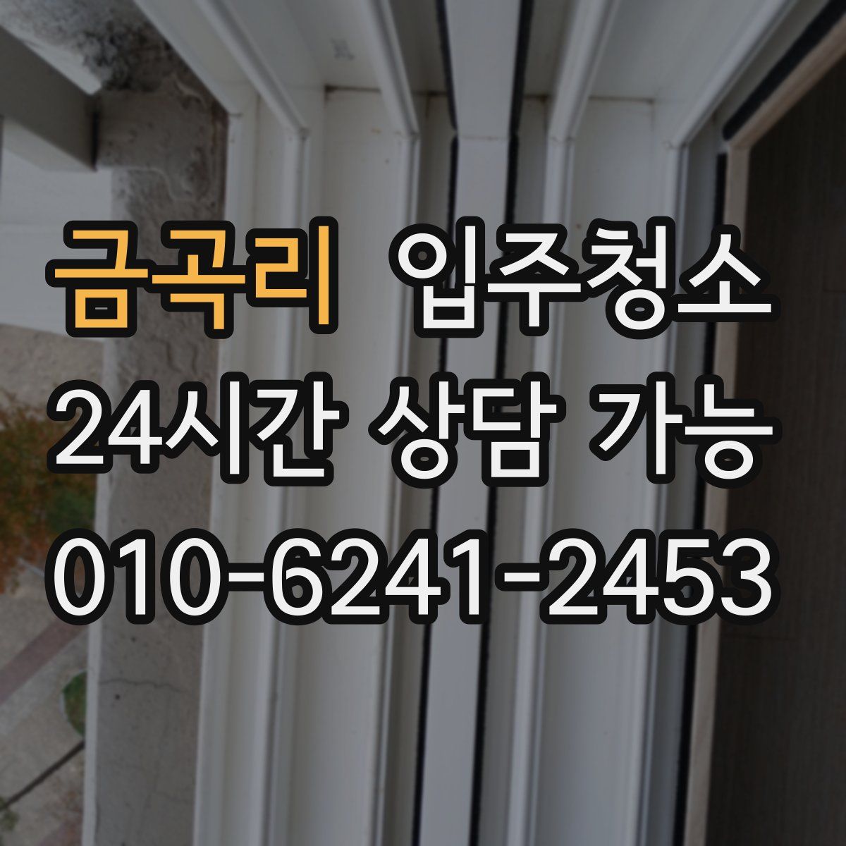 금곡리 원룸청소