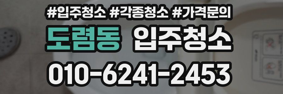 도렴동 이사청소