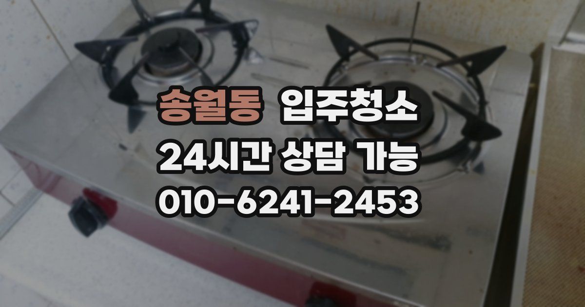 송월동 입주청소